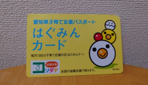 愛知県豊橋市で子育て優待カード【はぐみんカード】活用術